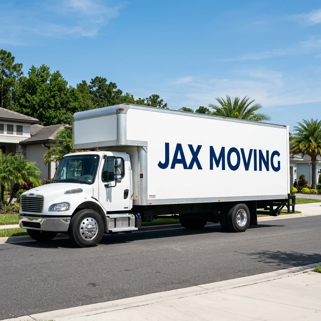 Jax Moving professional moving truck